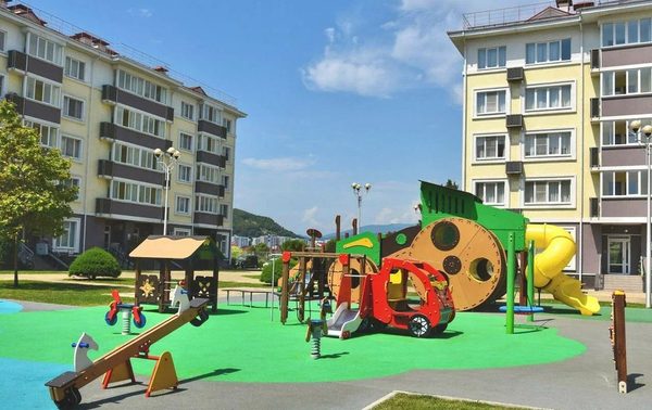 Детская площадка в отеле «Русский дом»