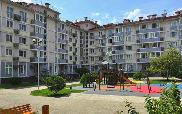 Детская площадка Семейного квартала отеля «Русский дом»